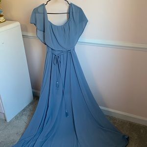 Baltic Born Victoria Off the Shoulder Maxi Dress